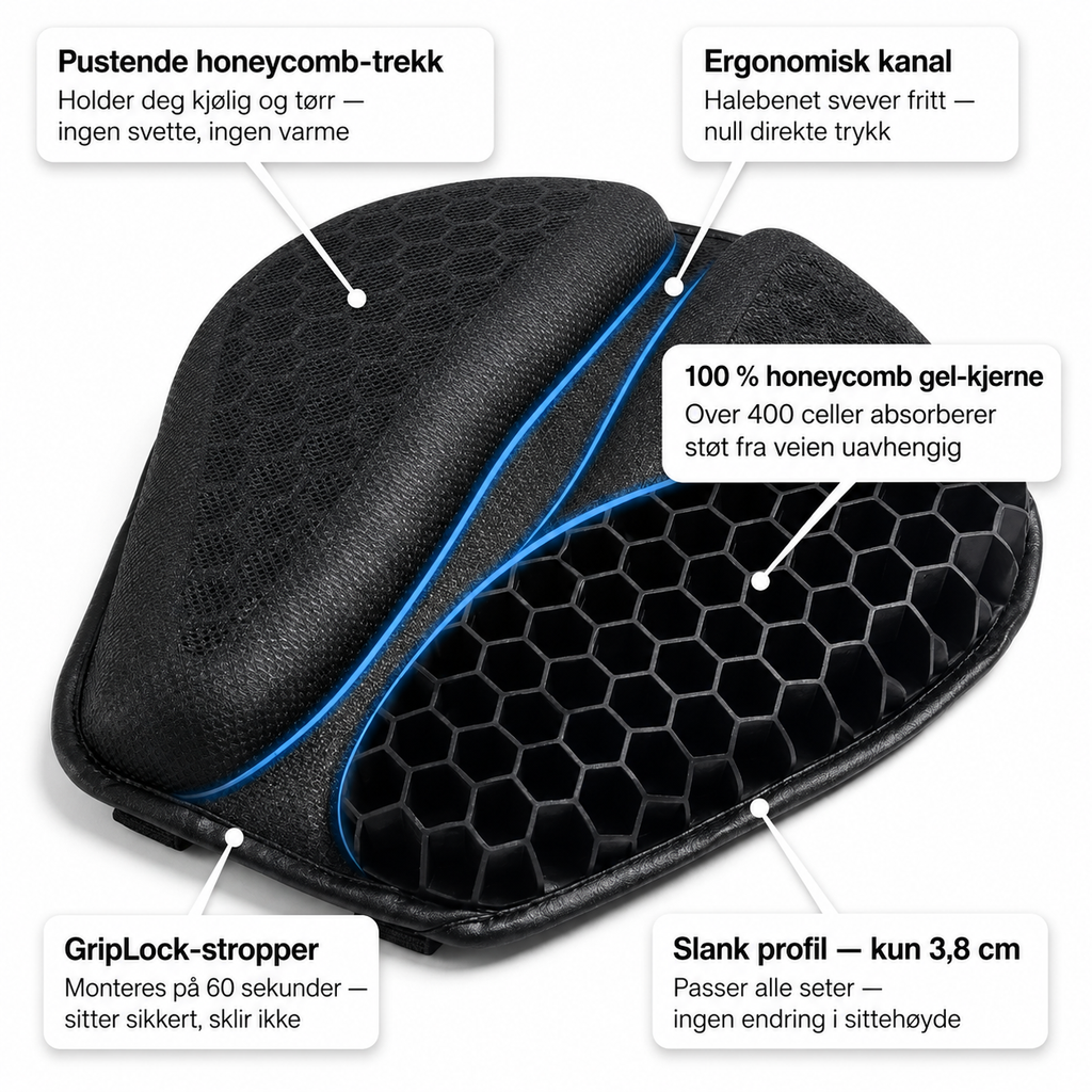 100% Gel Rider Cushion