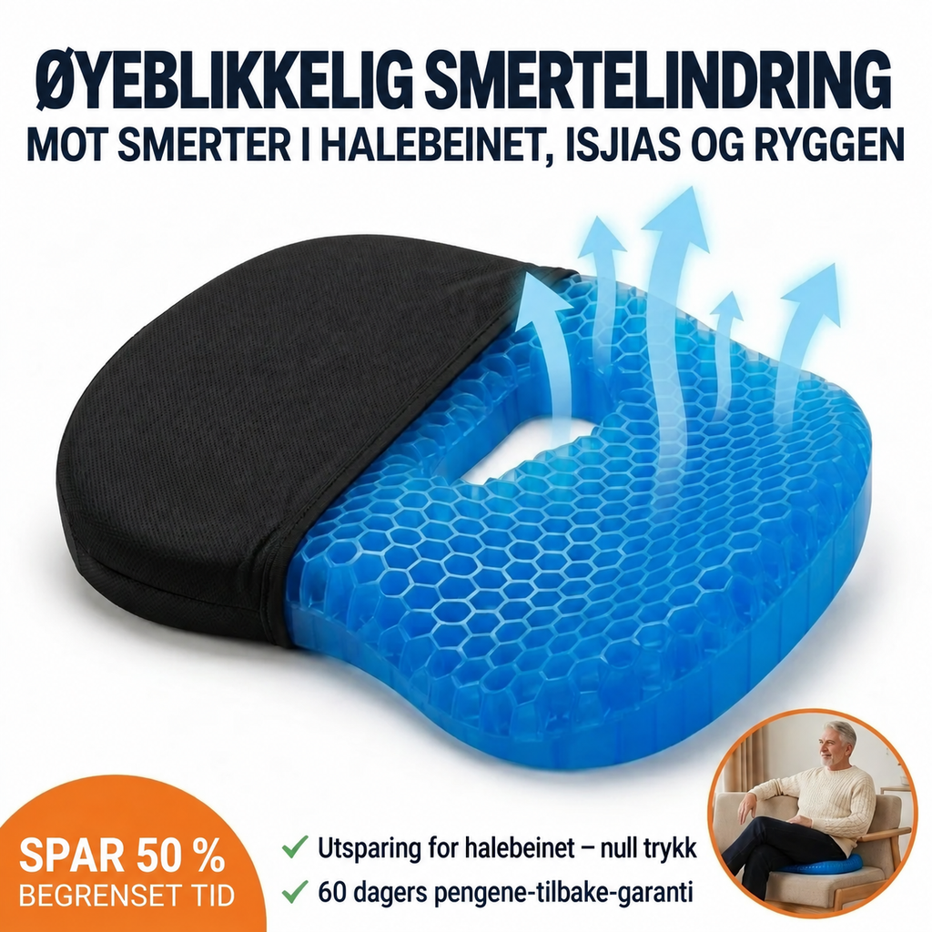 100% Gel Seat Cushion Pro