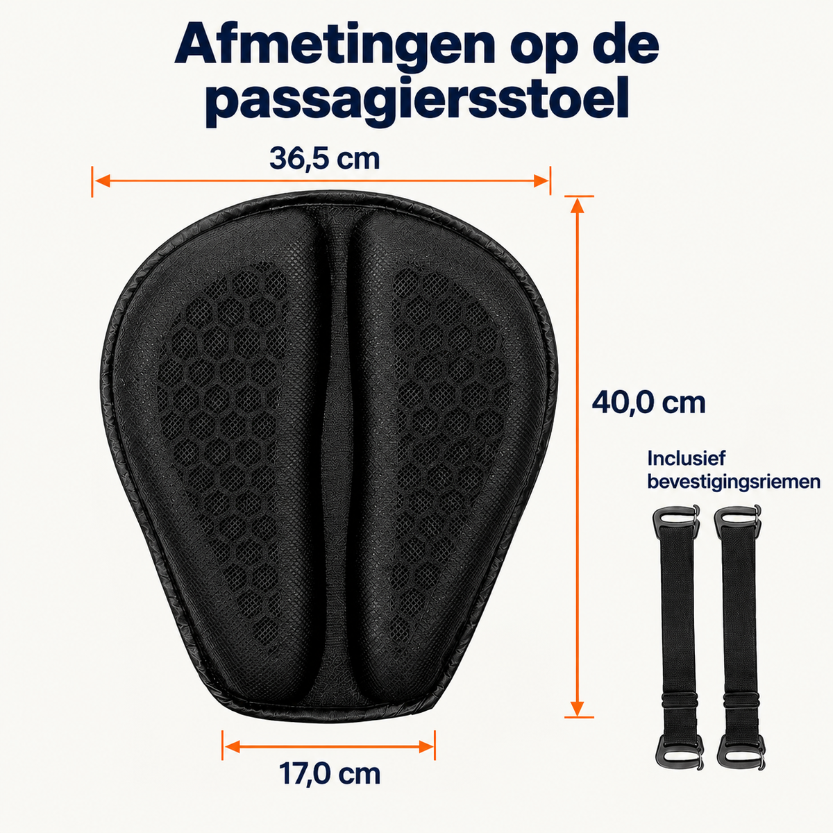 100% Gel-zadelkussen